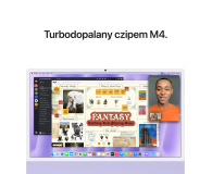 Apple iMac 24 M4/16GB/256/MacOS Retina 4,5K Fioletowy 8R GPU - 1570278 - zdjęcie 6